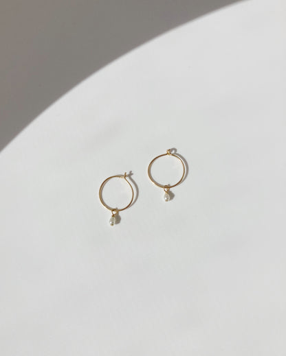 Tiny Freshwater Earrings